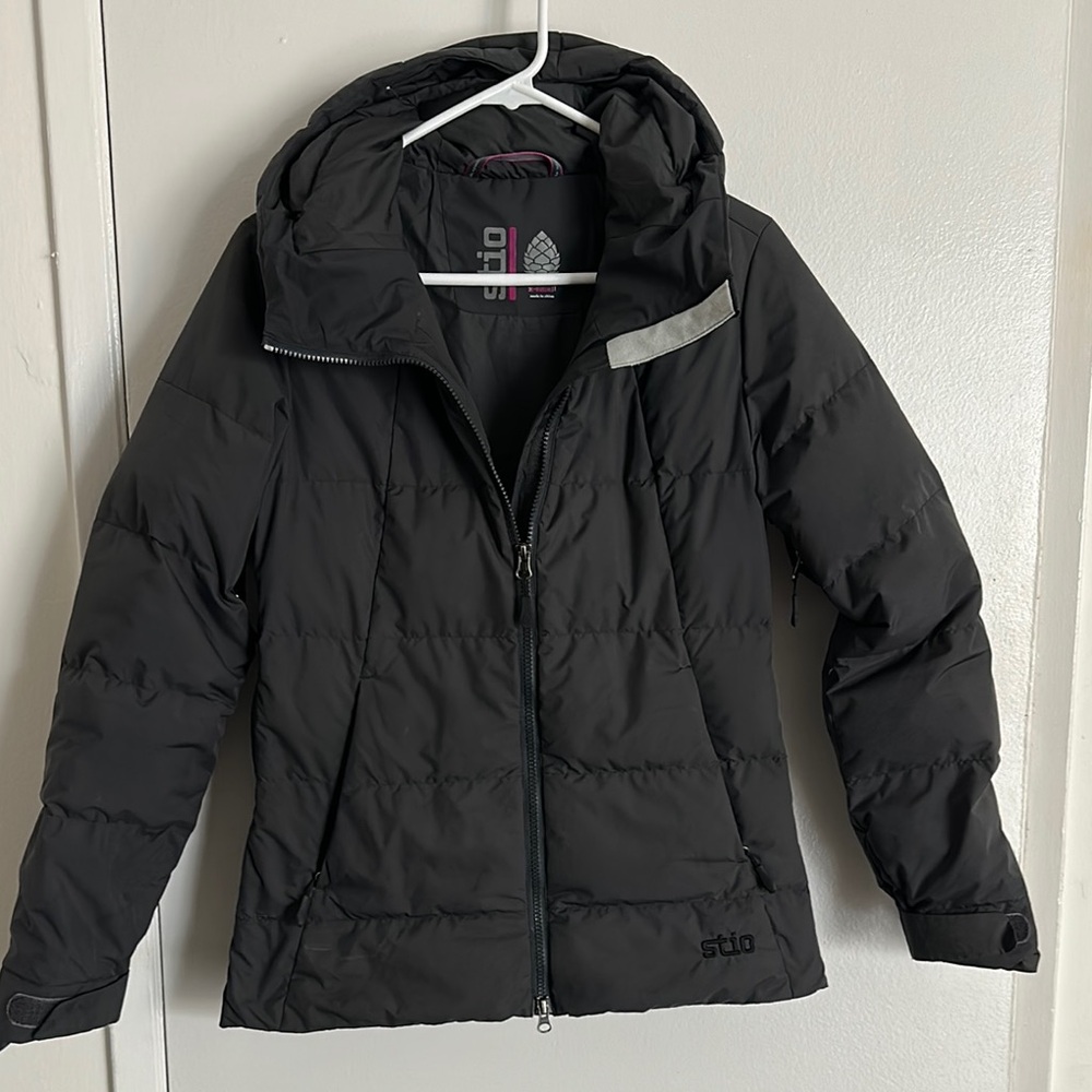 Stio Black Puffer Jacket